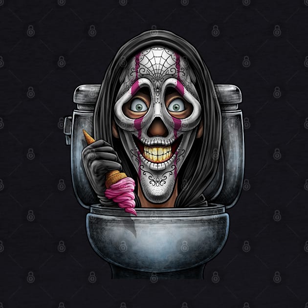 Horror toilet Monster #13 by Winya